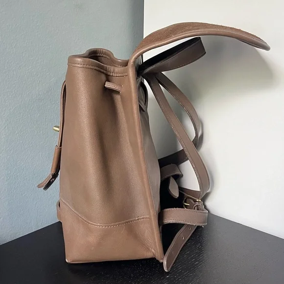 Vintage Coach Leather Backpack - Picture 6 of 9